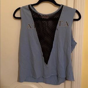 LF tank top with mesh